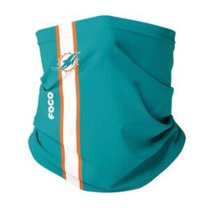 Miami Dolphins On-Field Sideline Logo Gaiter Scarf #49